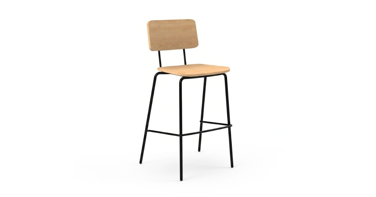 EASY bar stool, plywood